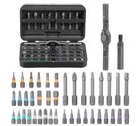 42 in 1 Ratchet Screwdriver Set Multifunctional Magnetic Screwdriver Repair Tool with 40 Bit for Assembling Furniture Computer Watch
