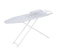 42 inch Ironing Board, Iron Board with Stainless Steels Iron Rest,Ironing Table Height Adjustable,Collapsible, Space Savier Ironing Table (Blue)