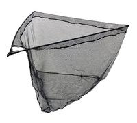 42" INCH RUBBER CARP FISHING LANDING NET BLACK RUBBERISED MESH + 2M NGT HANDLE