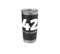 42 is The Answer Stainless Steel Insulated Tumbler