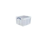 Really Useful 42L Plastic Storage Box - Clear