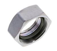 42 (M52x2) Steel Functional Nut FKM