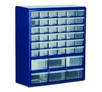 42 Multi Drawers Bin Rack Parts Organiser Storage Cabinet Toolcraft Box Wall