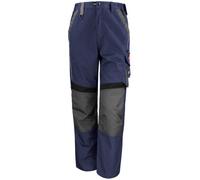 (42, Navy/Black) Result Mens Technical Work Trousers (Reg 32 Inch Leg)