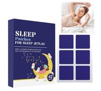 42 Pack Extra Strong Natural Sleep Patches for Adults,Nighttime Sleep Aid Patches for Deep and Anxiety Relief,Calming Support Stickers for Men and Women,Long-Lasting Stress Relief Sleeping Patch