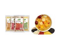 42 Pack Whole Grain Porridge Mix, 75g Per Pack, 42-Day Breakfast Cereal, Easy Cook Stovetop & Rice Cooker, Nutritious Multigrain