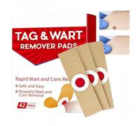 42 Pcs Corn Remover Pads,Verruca Treatment,Wart Treatment Patch,Verruca Remover,Wart R/emover,W/art R/emover Corn Plaster,T/reatment Feet Callus,Pain Relief W/art Plaster,Foot Care,Face Wa/rt Re/mover