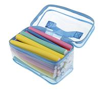 42 Pcs Flexible Lightweight Sponge Flexi Twist Hair Curl Rollers Rods 18cm