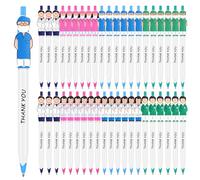 42 Pcs Nursing Pens Thank You Gifts for Colleague Inspirational Doctor Nurse Ballpoint Pen Medical Assistant Nurse Thank You Pens Employee Appreciation Gift for Healthcare Workers Medical Students