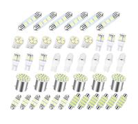 42-Piece Car LED Light Set - Interior Reading Lights, License Plate Lights, Door & Dome Líghts, Waterproof LED Bulbs for Sedans, Trucks, RVs, Trailers, Easy Plug-and-Play Installation