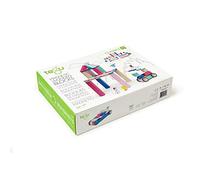 42 Piece Tegu Magnetic Wooden Block Set, Blossom