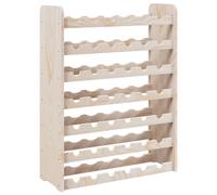 (42 piece) vidaXL Wine Rack with Top Board Wine Shelf Wine Bottle Holder Solid Wood Pine