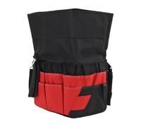 42 Pocket Gardening Tools Organizer, Gardening Tools Storage Bag Insert for Bucket, Durable 600D Oxford Cloth Tool Organizer with Multiple Pockets for Gardeners and (Red)
