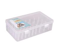 42 Spools Clear Thread Spool Storage Box Thread Bobbin Organizers Case For Small Large Sewing Spool Bobbin Fishing Tackle Organizers