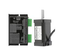 42 stepper electronic starter hybrid two-phase 80MM body keyway shaft long shaft 30mm shaft diameter 8 large torque EKFBQBGW(Motor set driver)