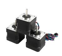 42 Stepper for nema17 Motor Extruder Motor 3D Printer X-axis Y-axis 1.8 Degree 1.5A 2 Phase 4 Wires Motor for prusa i3 MK2 MK3 MK3S(X-axis motor)