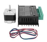 42 Stepper Motor Drive Set, Stepper Motor Driver Electronic Component Module 0.4N.M 17HS4401S and TB6600 4A