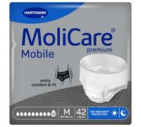 42 x Molicare Premium Mobile 10 Drops | Medium | Inco Pants | 3 Packs of 14