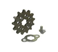 420 13 14 15 16 17 18 Tooth 17mm Front Engine Sprocket For 50 70 90 110 125-190 200 Cc Pit Dirt Bikes ATV Quads Go Karts(420 14T 17mm)