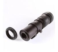 420-800mm F/8.3-16 Telephoto Manual Focus Zoom Lens+T2 Adapter, for Nikon for Canon for Pentax M4/3 Camera(Minolta AF)