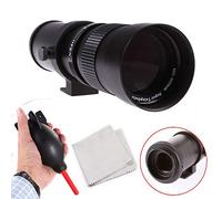 420-800mm F/8.3 Manual Focus Telephoto Zoom Lens Teleconverter Lens Support T2 Mount Adapter for Canon EOS 5D I II III IV, 6D, 7D, 10D 400D, 450D, 500D, 550D, 600D, 700D, 1000D, 1100D, 1200D Camera