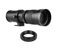 420-800mm Metal Lens with T2 Mount Adapter Compatible Alpha - Smooth Helical Manual Focus Telephoto for Minolta AF
