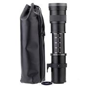 420-800mm Telephoto Lens f/8.3 Zoom Manual Focus for Sony E Mount Cameras A6700 A6600 A6500 A6400 A6300 A6100 A6000 A7C A7R A7S A7 A9 A5100 A5000 NEX-7 NEX-6 NEX-5 ZV-E10