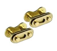 420 Gold Chain Split Break Link For Bike ATV Quad Dirt Bike 140cc - Metal, Easy Chain Maintenance - Fits Chinese Pitbikes & Quads on European Market