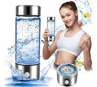 420 ml hydrogen-enriched water generator with technology, portable double-glass hydrogen water ioniser for clean and healthy drinking water
