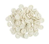 420 PCS Medical-Grade Natural Latex Dust-Free Finger Covers, M Size Anti-Static Disposable Finger Tips for Wound Care, Tattooing & Electronics Handling (300g Hypoallergenic)