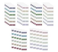 420 Sticky Notes, Index Markers Sticky Notes Index Tabs, Reading Notes Writeable Book Tabs Notebook Tabs Translucent Pages Index