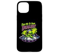 420 Take Me To Your Cannabis Weed Stoner Sc-Fi Alien UFO Case for iPhone 15 Plus