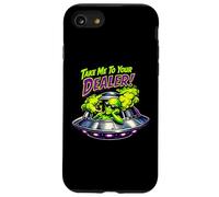 420 Take Me To Your Cannabis Weed Stoner Sc-Fi Alien UFO Case for iPhone SE (2020) / 7/8