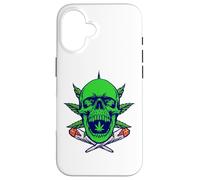 420 Weed Skull Marijuana Men Women Skulls Smoking Skeleton Case for iPhone 16