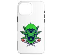 420 Weed Skull Marijuana Men Women Skulls Smoking Skeleton Case for iPhone 16 Pro Max