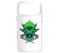 420 Weed Skull Marijuana Men Women Skulls Smoking Skeleton Case for iPhone 17 Pro Max