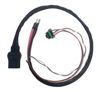 42015 4 Pin Plow Side Battery Cable Wire Harness Compatible with Fisher Western SnowEx V-Blade Straight Blade Truck Side Battery Cable & 4 Pin Plow Side