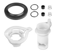 42049 Water Valve Kit for Thetford Aqua Magic Style II Toilets RV Toilet Water Valve Kit Replacement Style II Permanent Toilets RV Toilet Parts for Thetford with Cabinet Flange Seal