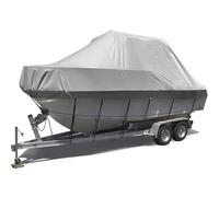 420D Kayak Cover - Waterproof, Dust & Sunblock Protection for Outdoor Storage - Gray, 18FT