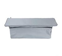 420D Oxford Bench Seat Cover for Kayak & Inflatable Boat, Zippered Storage Bag with Side Pocket, Protective Seat Sleeve 85x22cm or 95x22cm(Grey 95cm)