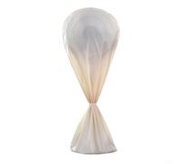 420D Oxford Cloth Electric Fan Dust Cover with Zipper Closure for Small Desktop and Large Standing Fans,for Seasonal Storage, Easy to Clean, Grey Large(Apricot-L)