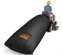 420D Oxford Cloth Lawn Tractor Leaf Bag,Garden Leaf Grass Catcher Bags, for Lawn Mower Tractor Garden Yard Waste Bags Sacks(96 x 56in)
