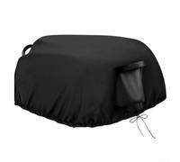 420D Oxford Cloth Lawnmower Cover for Robotic Models with Compact Fold Design and Side Carry Handles (1pc)