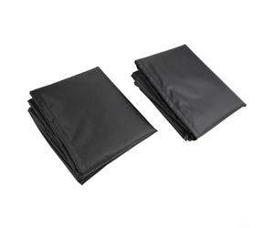 420D Oxford Cloth Lawnmower Cover for Robotic Models with Compact Fold Design and Side Carry Handles (2pcs)
