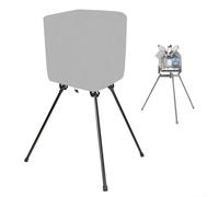 420D Oxford Cloth Pitching Machine Cover - Waterproof & Dustproof for Baseball and Softball Machines, Fits 79 x 74 x 86 cm Equipment(Gray)