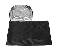 420d Oxford Cloth Refrigerator Dust Cover for Freezers, Black | Full Wrap Protection, Bottom Tie Straps, Seasonal Storage in Garage, Smooth Outer Surface