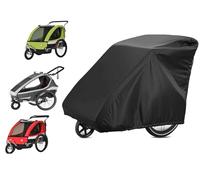 420D Oxford Fabric Bicycle Trailer, Universal Cover for Bicycle Trailers, Oxford Fabric Bicycle Trailer Cover, Suitable for Bicycle Trailers, Dog Trailers, Load Trailers (140 x 84 x 100 cm)