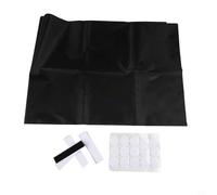 420D Oxford Fabric Fully Blackout Curtains for RV, Cruise Ship & Car - Portable, DIY-Cuttable, 100% Light-Blocking Travel Blinds (100x150cm)(100 * 150CM)