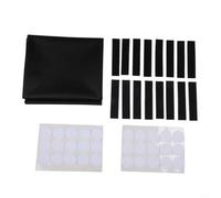 420D Oxford Fabric Fully Blackout Curtains for RV, Cruise Ship & Car - Portable, DIY-Cuttable, 100% Light-Blocking Shade (100x150cm)(100 * 150CM)