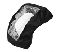 420D Waterproof Fertilizer Spreader Cover with Transparent Window, Elastic Fit Protector for SaltDogg, Includes Storage Bag, 21.6x16.2in